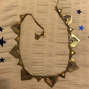 Madewell Chevron Seastone Necklace 18’